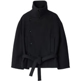 Black jacket, front view