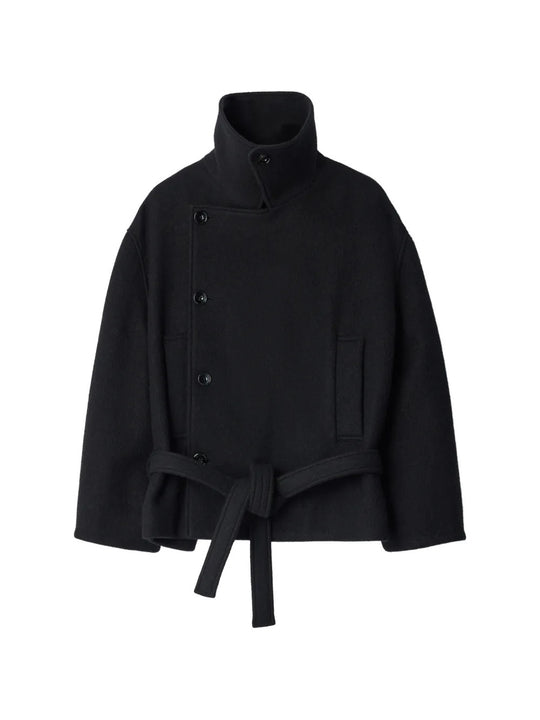 Black jacket, front view