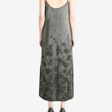 Grey dress, full body view