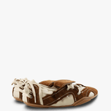 Brown shoes, front view
