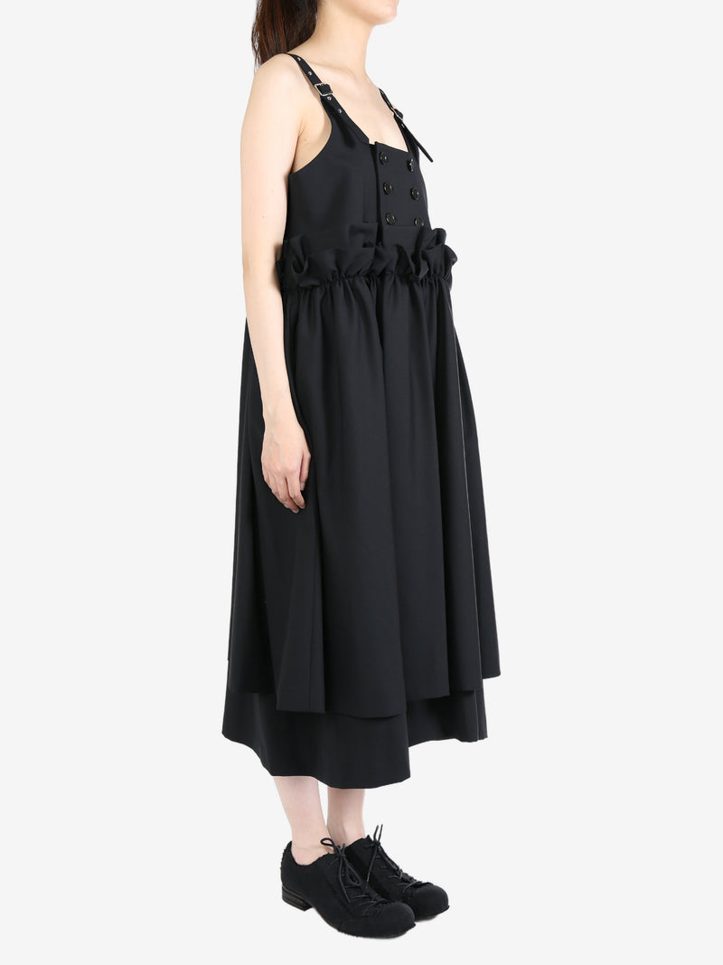 COMME DES GARCONS NOIR - Women Suspender Skirt