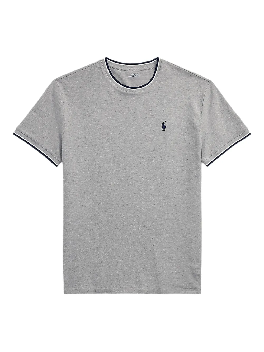 Grey T-shirt, front view