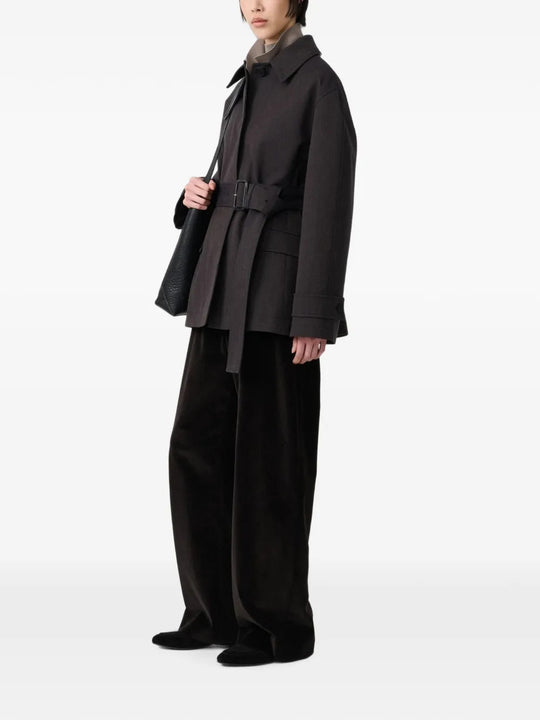 Black pants, full body view