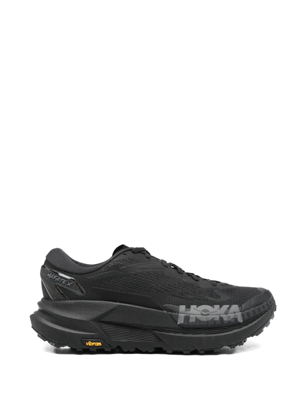 Black shoes, front view