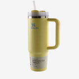 Yellow tumbler, front view