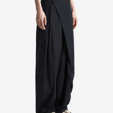 Black pants, full body view