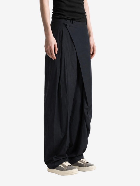Black pants, full body view