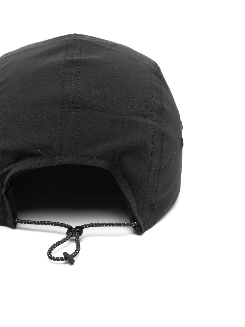 Black hat, back view