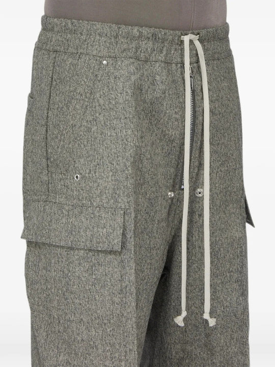 Close up of Grey pants, showing detail