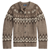 Brown knitwear , front view