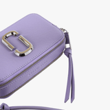 Purple bag, front view