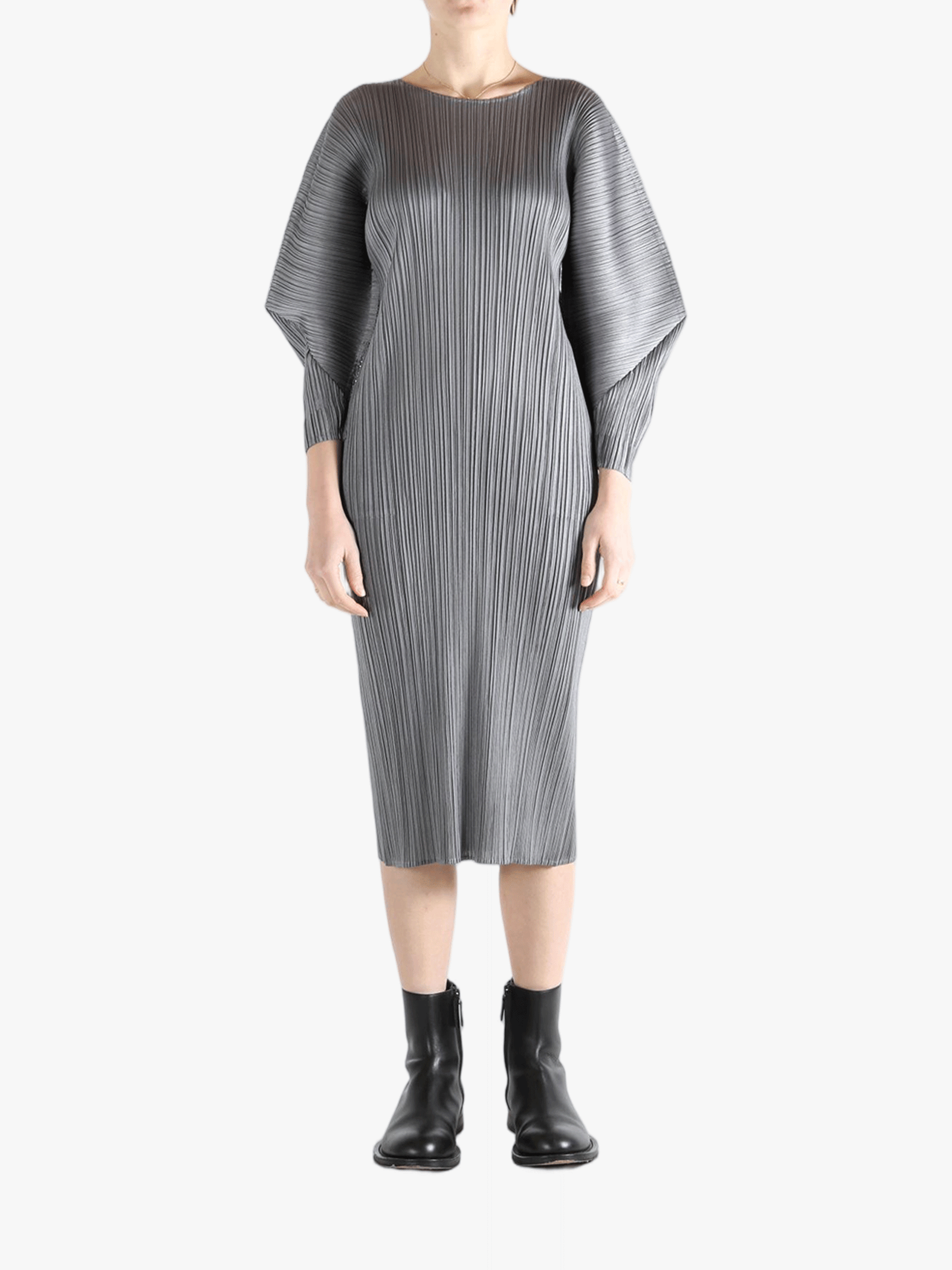 issey miyake dress pleats UNFURLING Green  EU 6075425. PLEATS PLEASE ISSEY MIYAKE -