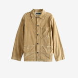 Tan jacket, front view