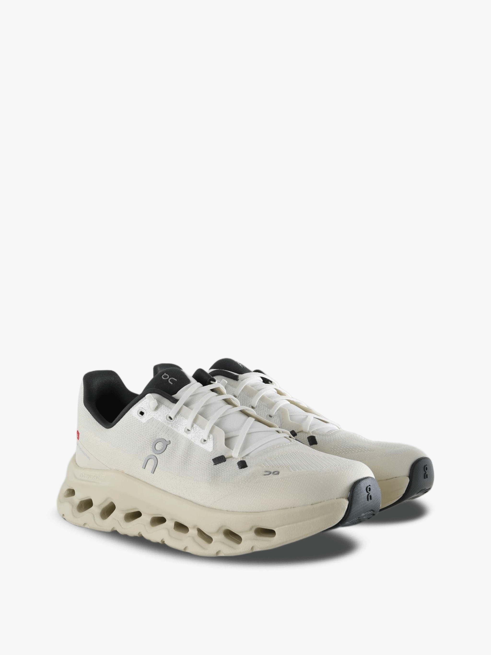 Tan shoes, front view