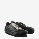 Black sneakers, side view