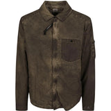 Brown shirt, front view