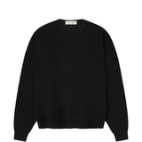 Black sweater, front view