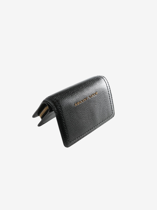 Black small accessories, side view