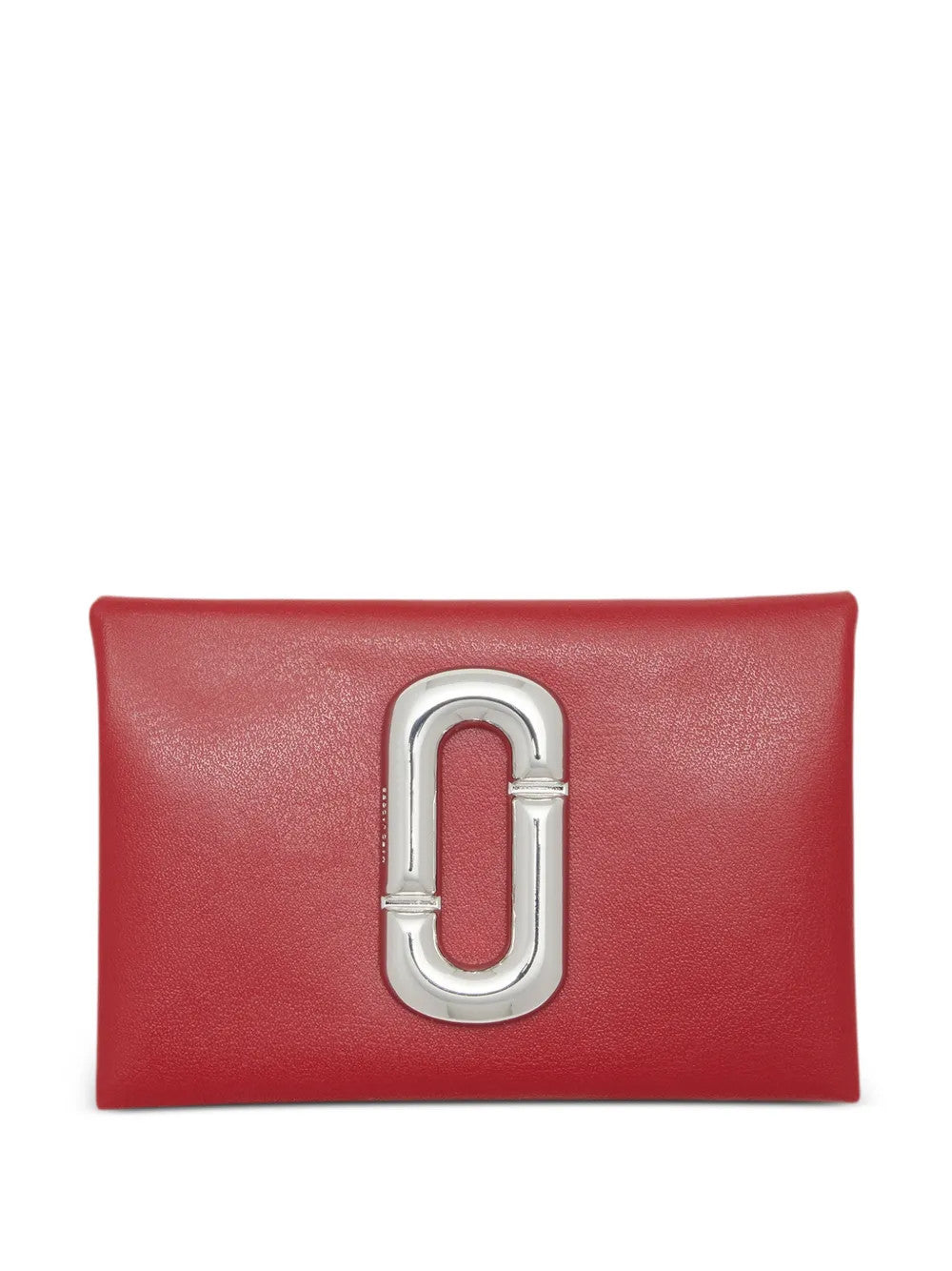 Red accessories, front view