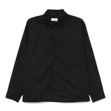 Black shirt, front view