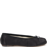 black flats, front view