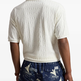 White shirt worn by a person, showing the shirt fit