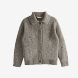 Tan knitwear, front view