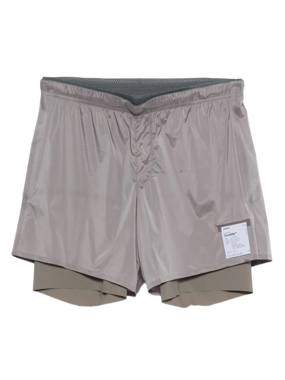 Gray shorts,front view
