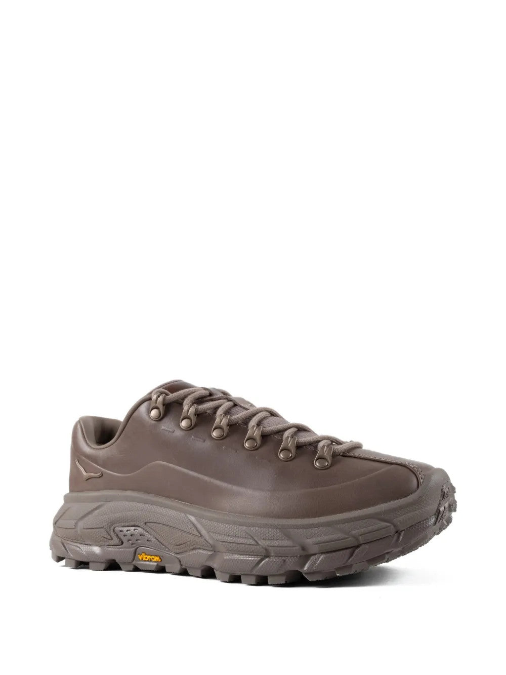 Brown shoes, front view