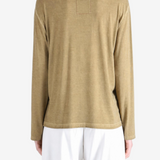 Tan top, full body view