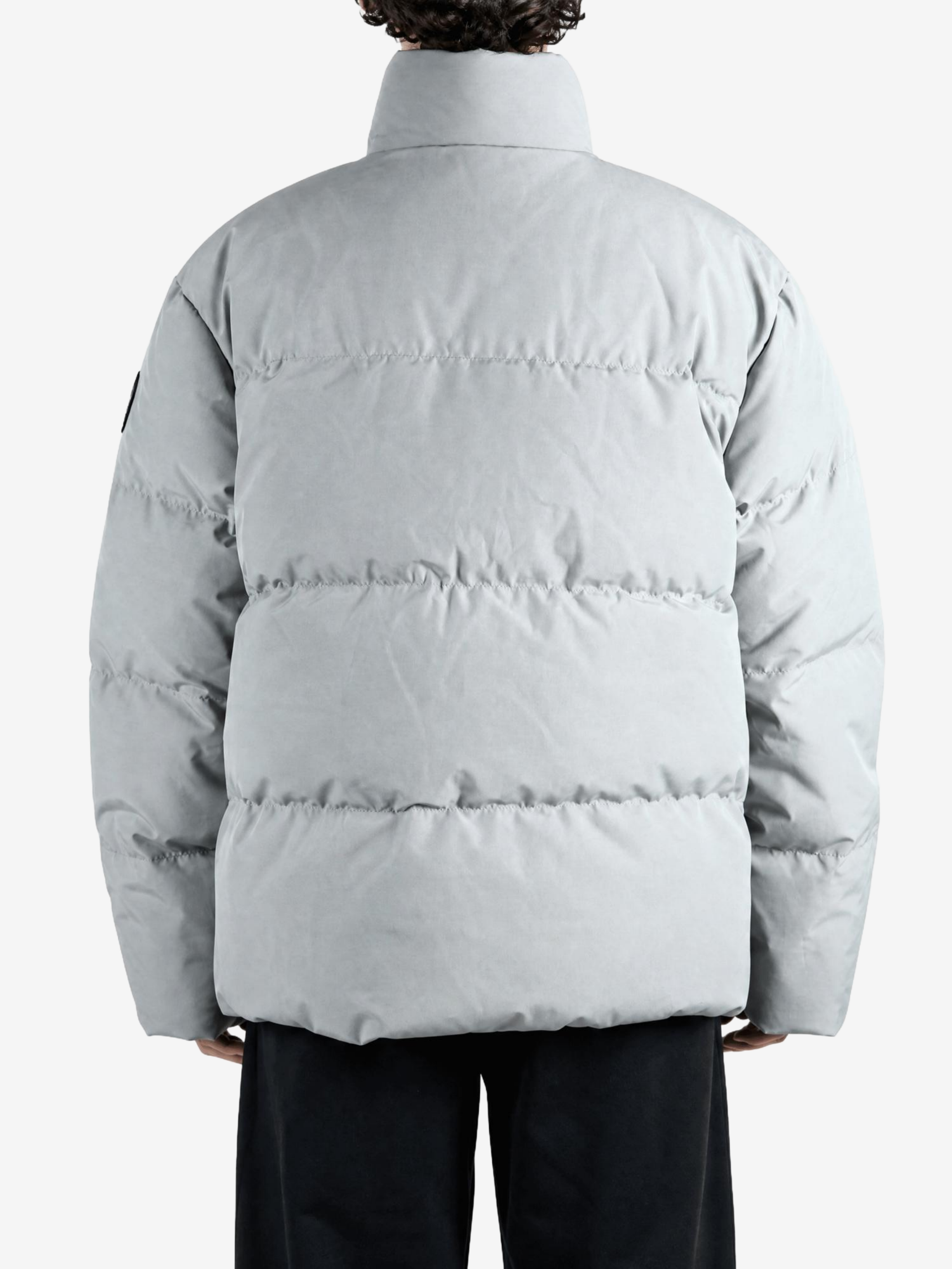 Grey jacket, front view