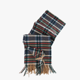 Navy scarf, front view