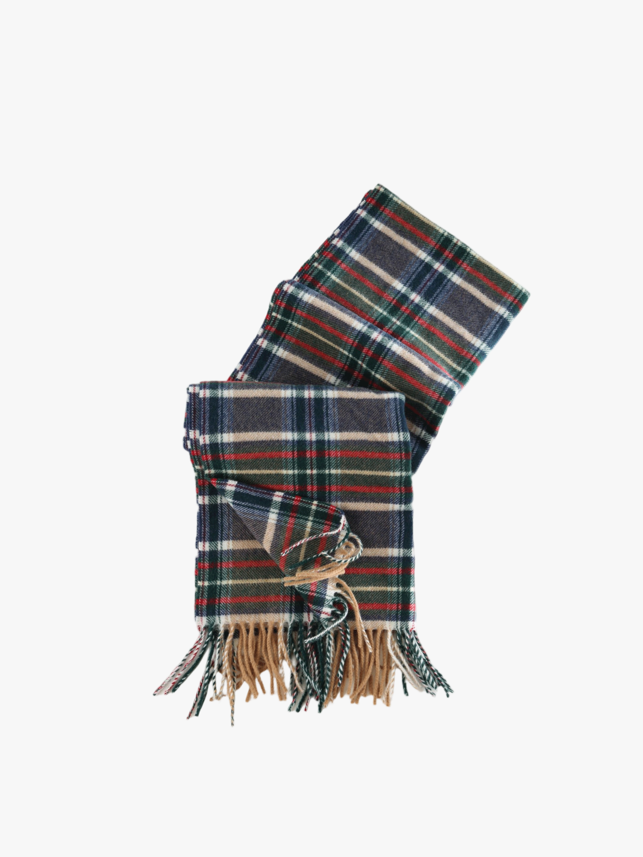Navy scarf, front view