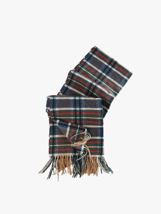 Navy scarf, front view