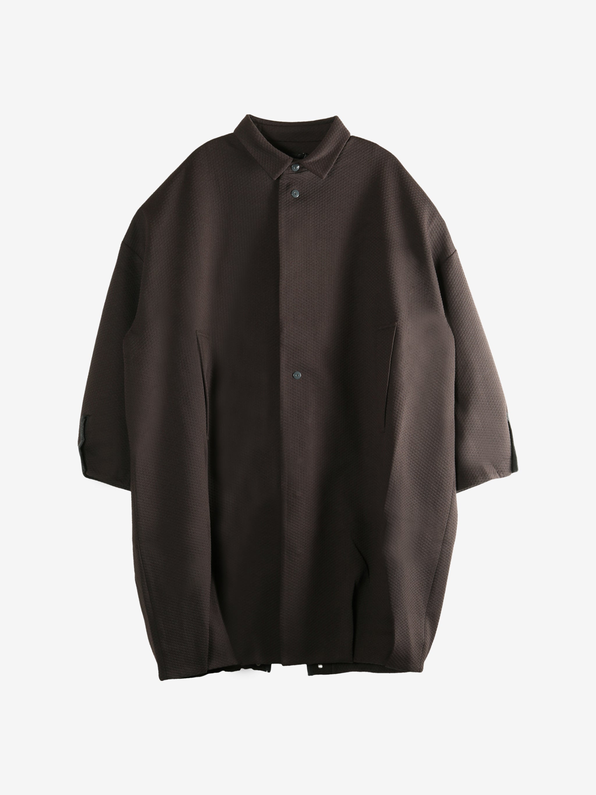 Brown jackets, front view