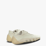 White sneaker, back view