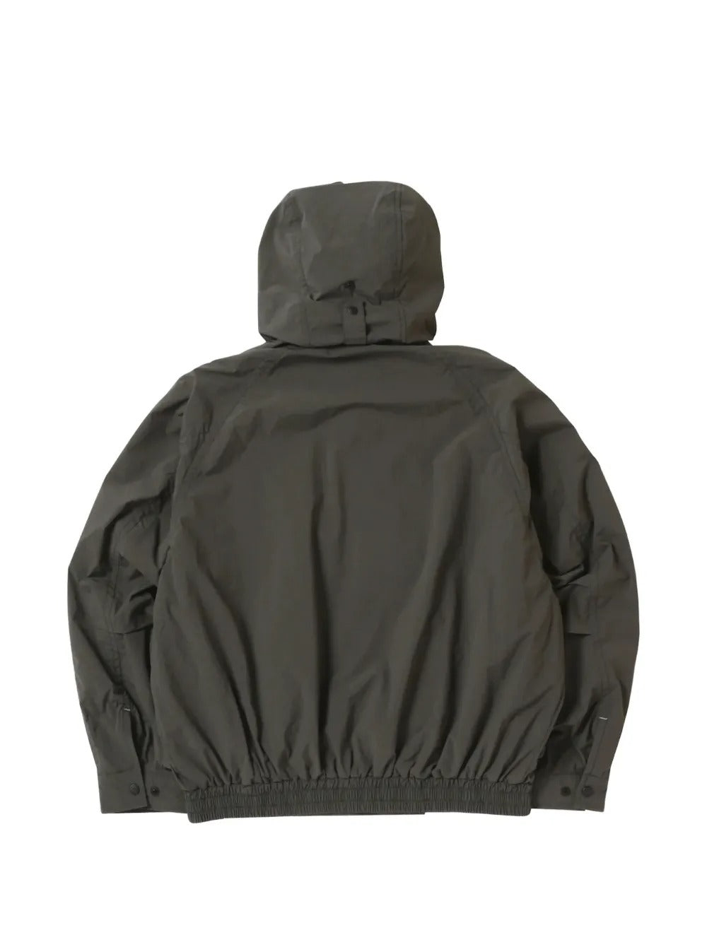 Black jacket, back view