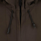 Brown jacket, front view