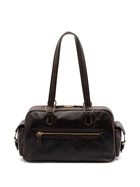Brown bag, front view