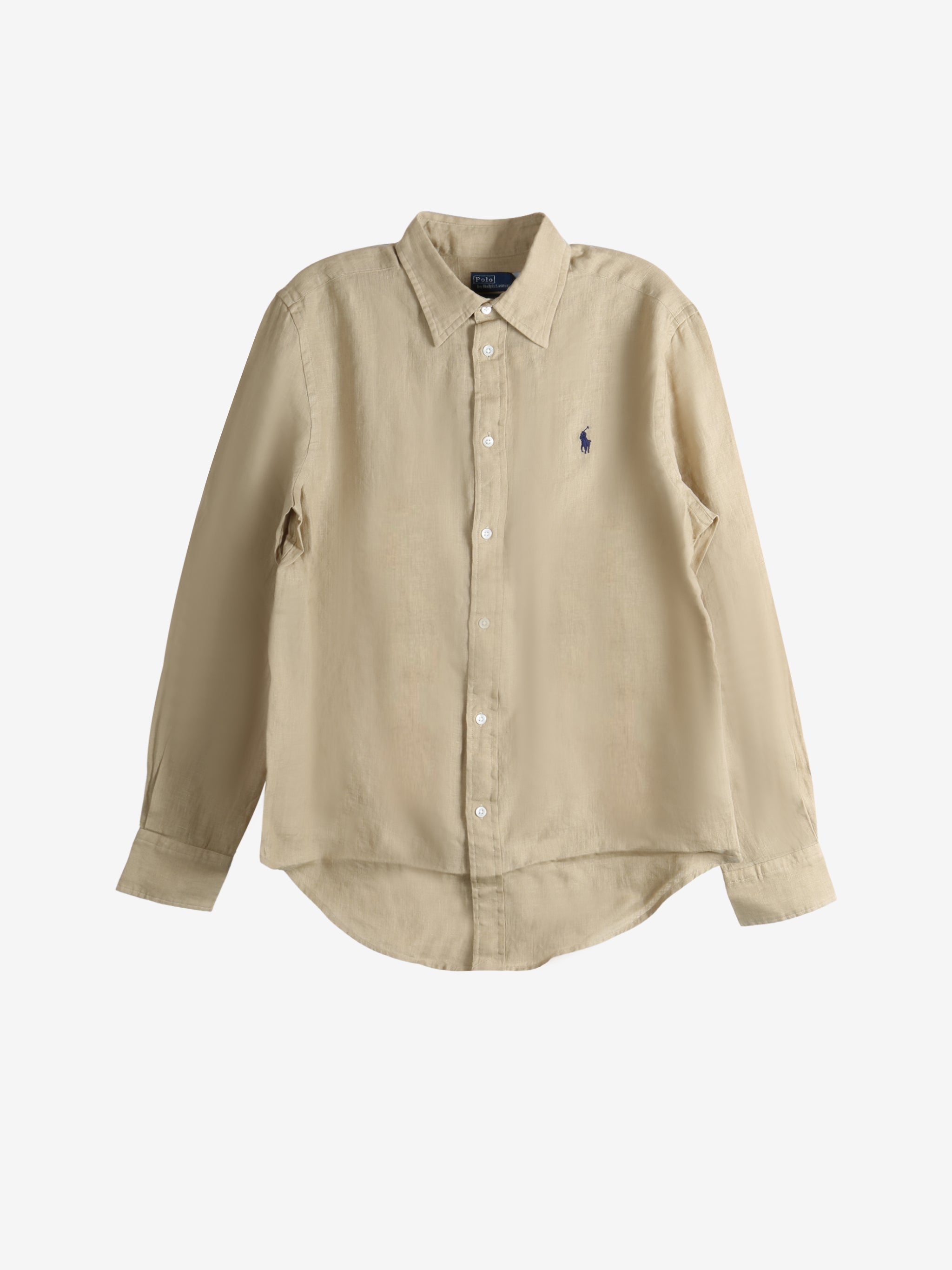 Tan shirt, front view