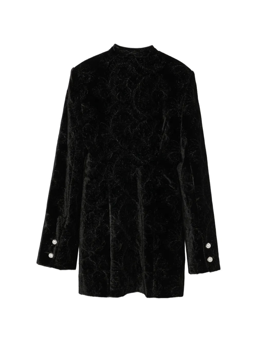Black jacket, front view
