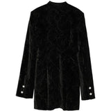 Black jacket, front view