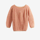 Pink knitwear, front view