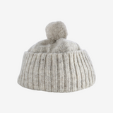 Tan hat, front view