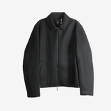 Black jacket, front view