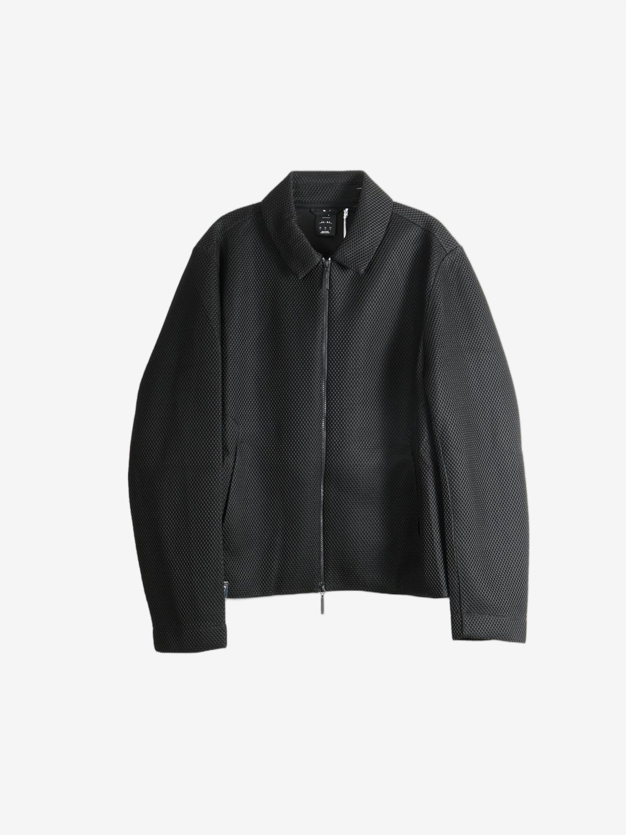 Black jacket, front view