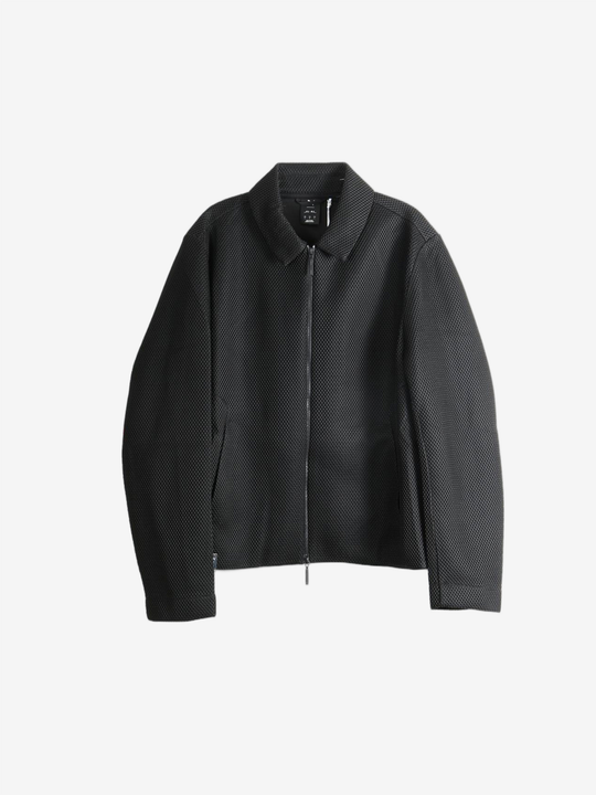 Black jacket, front view