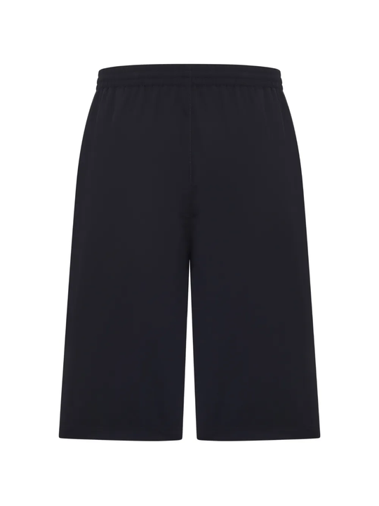 Black short , back view