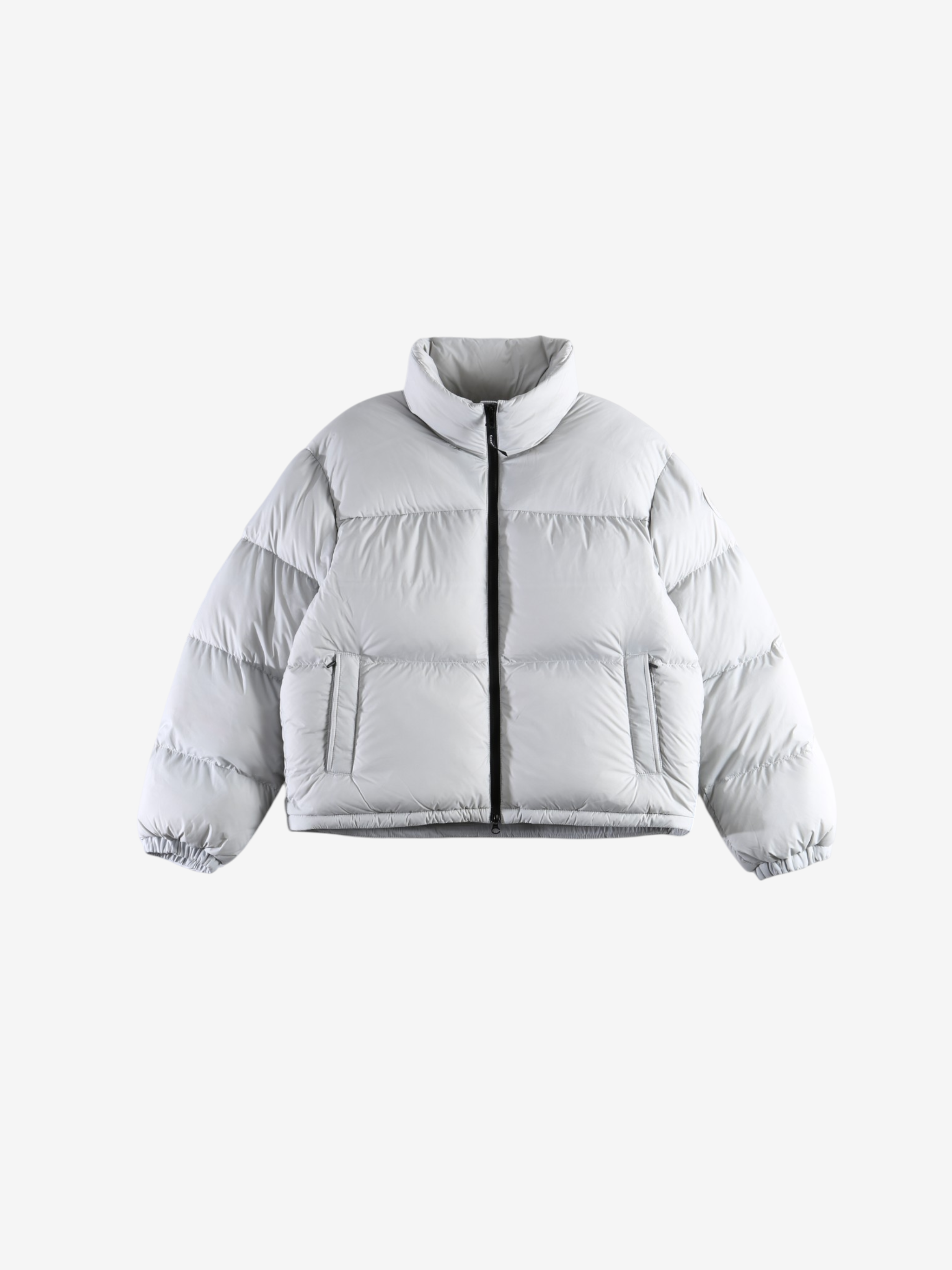 Grey jacket, front view