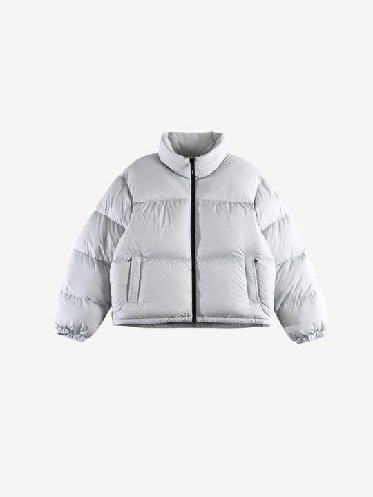 Grey jacket, front view